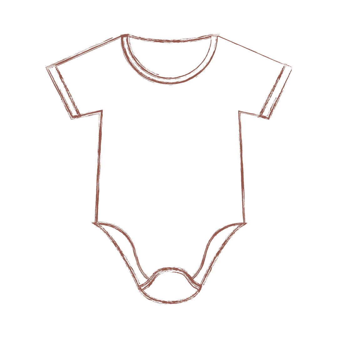 Pictogramme body l'entretien des vêtements de bébé