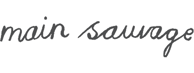 Logo Main Sauvage - marque partenaire Lili + Jude