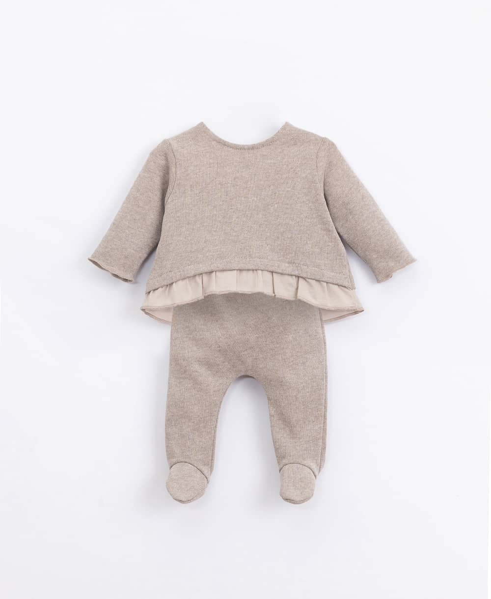 ensemble jersey taupe - Play Up