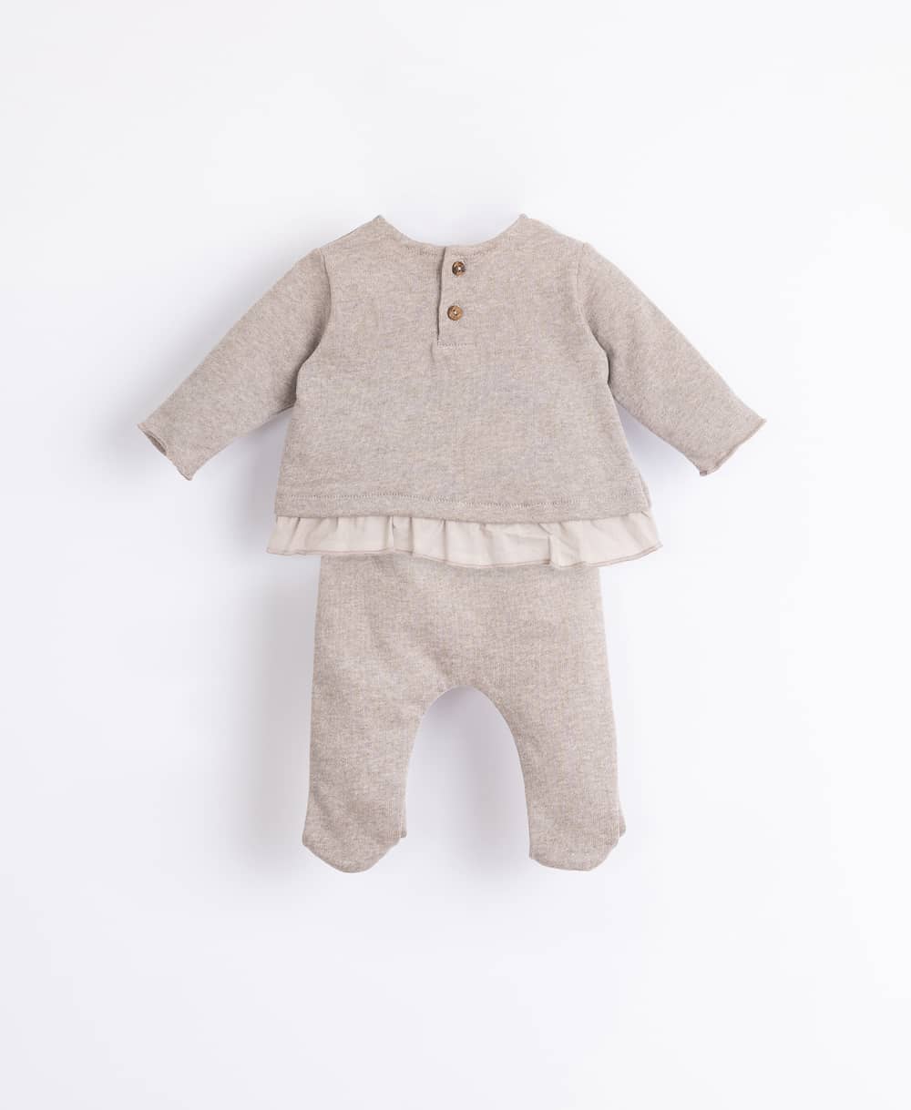 ensemble jersey taupe - Play Up